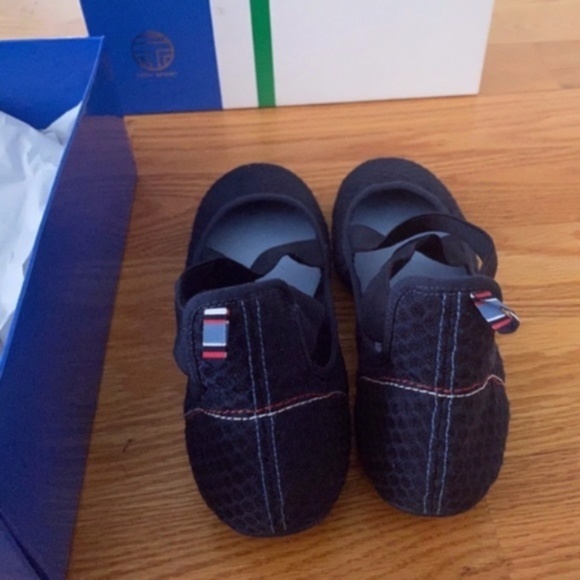 Tory Burch Sport NIB Navy Mesh Ballet Flats (8) - Picture 9 of 10